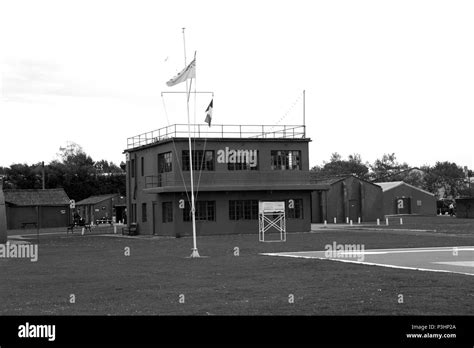 World War 2 Military Airfield Stock Photo Alamy