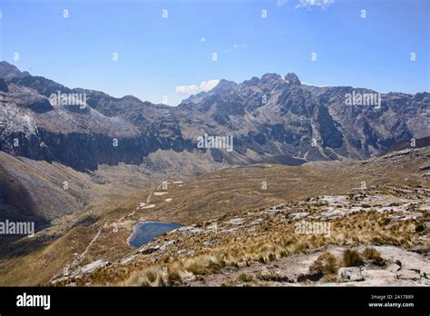 Sceneries Along The Santa Cruz Trek Cordillera Blanca Ancash Peru