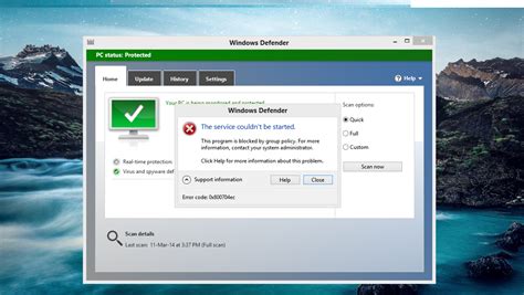 Windows Defender Real Time Protection Turned Off By Group Policy Win