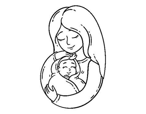 Dibujos De Una Madre Con Su Bebe Kumpulan Berbagai Skripsi