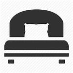 Icon Bed Bedroom Icons Accommodation Hotel Sleep