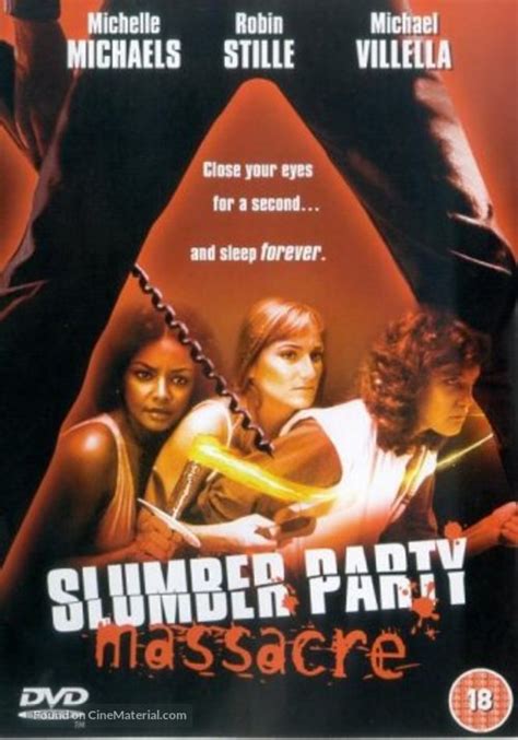 The Slumber Party Massacre 1982 British Dvd Movie Cover