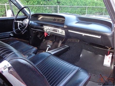 1964 Chevy Impala Super Sport Ss Classic Hobbiest Red Black Interior