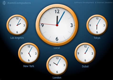 Download World Clock Screensaver