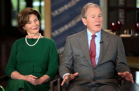 Former President George Hw Bush Buoyed By Tributes To Wife The
