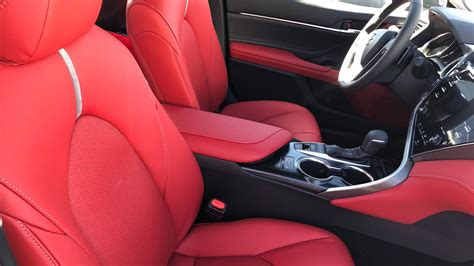 Toyota Camry 2018 Interior Red Cabinets Matttroy