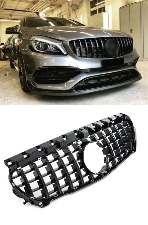 Gt R Look Front Grill Voor Mercedes Benz Cla Klasse W C X Dejavu Cars Because