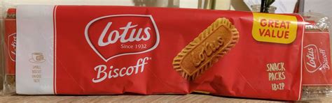 How many calories in lotus biscoff cookies. Lotus Biscuits