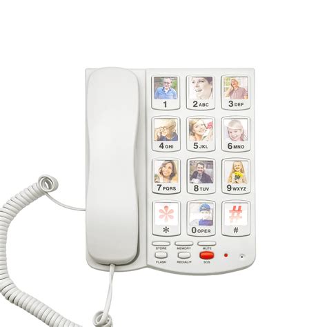 Buy Big Button Phone For Seniors Home 12 Pictured Big Buttonswired