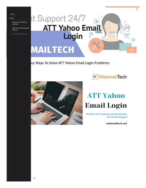 Ppt Learn Easy Ways To Solve Att Yahoo Email Login Problems