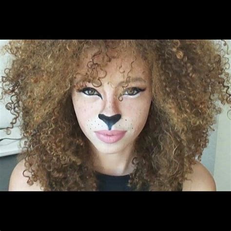 The 25 Best Lion Makeup Ideas On Pinterest Cat Makeup Lioness Makeup And Lion Halloween