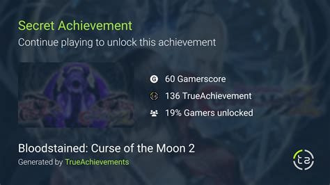 The Moons Lament Achievement In Bloodstained Curse Of The Moon 2