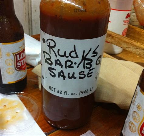 Rudys Country Store And Bar B Q Rudys Bar B Q Sauce Recipe Recipe