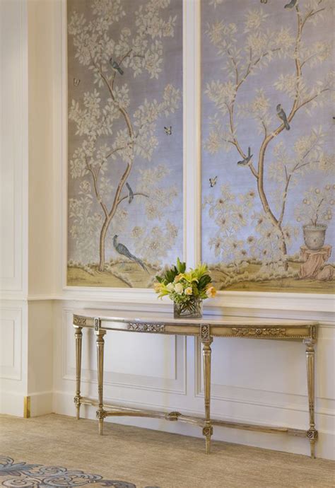 Hand Painted And Chinoiserie Wall Panels This Is Glamorous