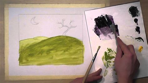 Not sure which colours can be washed together? Washes of Acrylic Paint - YouTube