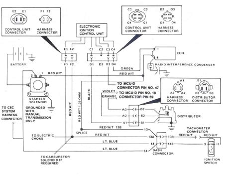 Now i have connected to my pcm only these wires: Diagram Of 1982 Jeep Cj7 Engine - Wiring Diagram