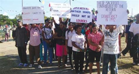 Remembering The Ballot Box Martyrs Guyana Chronicle