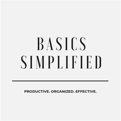 Basics Simplified Medium