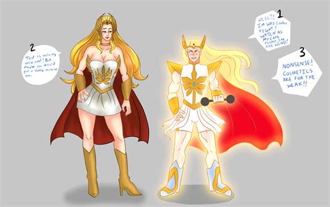 She Ra Or He Ra  By Thehaxman On Deviantart
