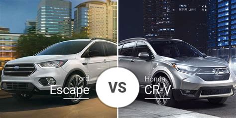 Honda Crv Versus Ford Escape Angele Burgdorf