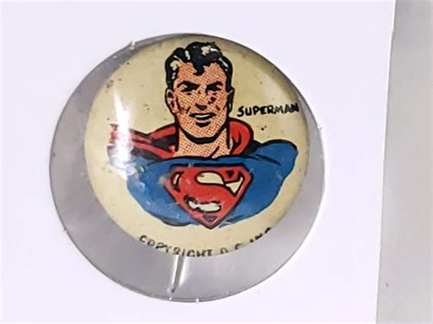 Original Superman Kellogs Pep Pin 117784