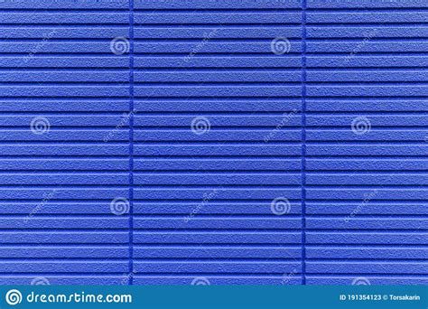 Modern Blue Stone Wall With Stripes Texture Stock Image Image Of