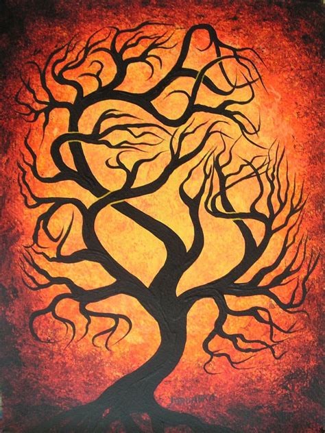 Twisted Tree Painting At Explore Collection Of