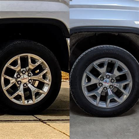 Before And After The 2 Leveling Kit 2018 Sierra Rgmcsierra