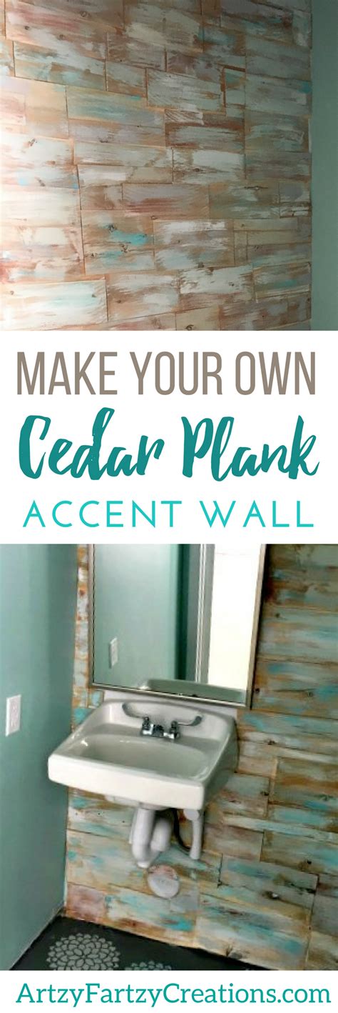 A painted arch adds instant character to a blank wall. DIY Cedar Wall - Wood Plank Accent wall | Cheryl Phan