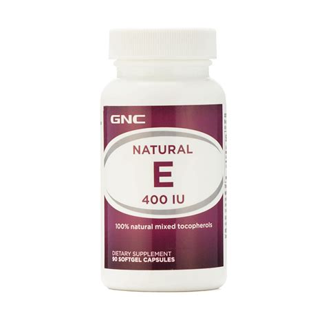 It is also available as a. GNC Vitamin E 400IU Mix Softgel Cap 90 no.s Vitamins ...