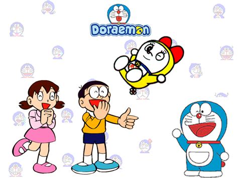 Shizuka Nobita Dorami And Doraemon