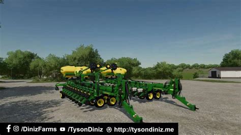 John Deere Db60 24 Row Planter V10 Fs22 Farming Simulator 22 Mod