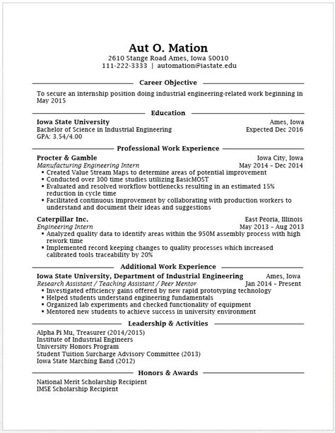 Employers accepting job applications online may feature a separate submission form for this information. Cover letter for industrial engineering student. Cover ...