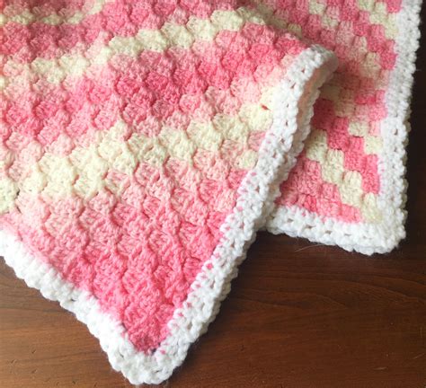 Easy Corner To Corner Crochet Baby Blanket | AllFreeCrochet.com