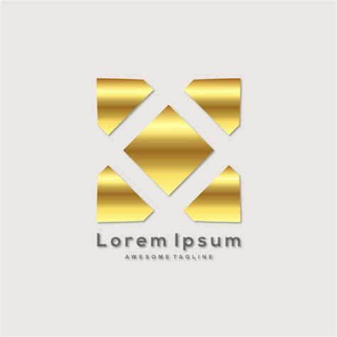 Premium Vector Free Vector Luxury Golden Logo Template