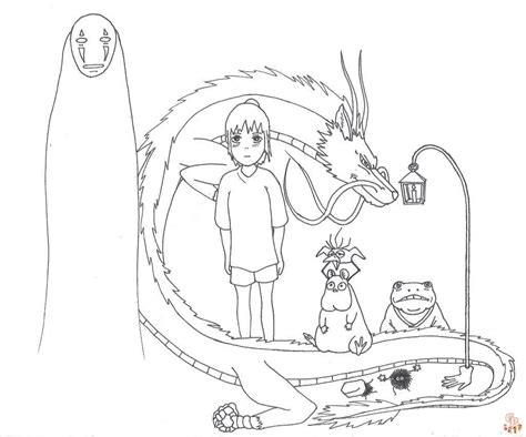 Discover The Best Studio Ghibli Coloring Page For Kids Coloring Home