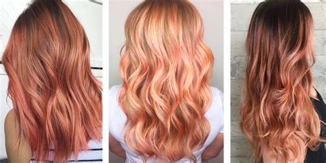 Pure gold is slightly reddish yellow in color, but colored gold in various other colors can be produced. All The Ways To Rock Rose Gold Hair Color This Summer ...