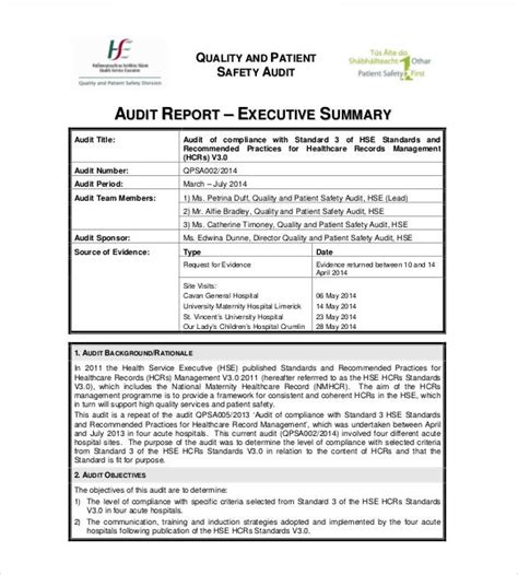 Summary Report Templates 10 Free Word Excel And Pdf Formats Samples