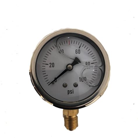 Pressure Gauge 100psi 63mm Interlink Sprayers Shop