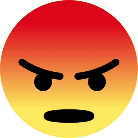 Emoji Facebook Png Facebook Angry Emoji Like Png