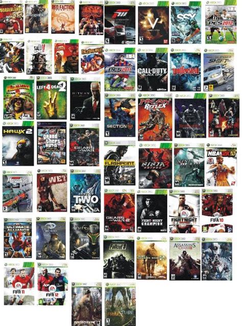 Pic Xbox 360 Game List All Games Available Post1 Video Games And
