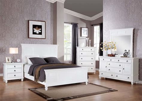 Acme 22420q Merivale Cottage Bedroom Set In White Dallas Designer
