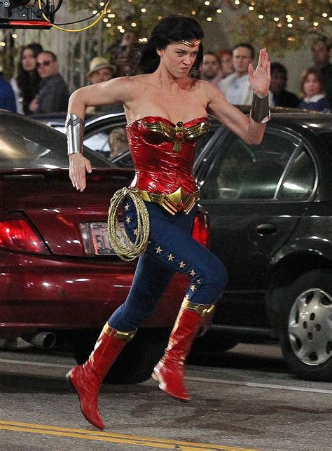 Pictures Of Adrianne Palicki In New Wonder Woman Costume Popsugar