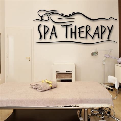wall stickers vinyl decal spa therapy stone massage beauty salon relax beauty salon vinyl