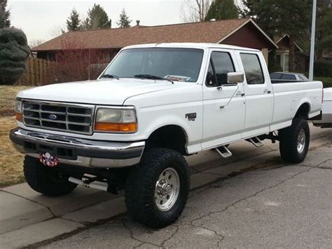 Purchase Used 1996 F350 Crew Cab 4x4 73l Power Stroke Diesel In