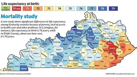 Kentucky Dry County Map