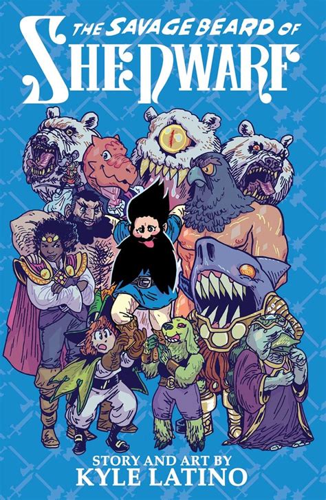 Savage Beard Of She Dwarf Book By Kyle Latino Deron Bennett Official Publisher Page Simon