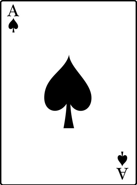 Generally speaking, an ace is not considered a face card or a number card. 6+ Ace Card Clipart - Preview : Four Aces Poker C ...