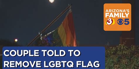 Hoa Tells Queen Creek Couple To Take Pride Flag Down