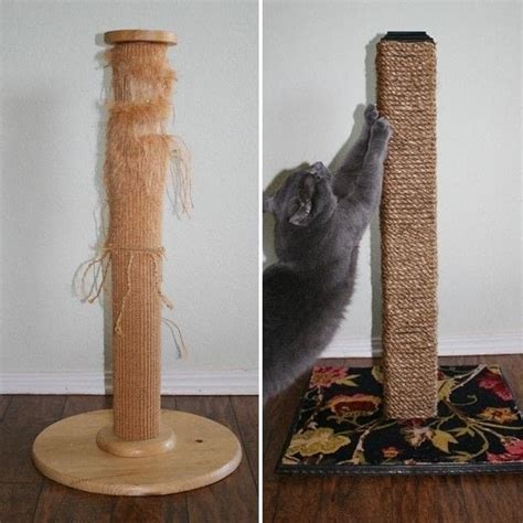 Diy Cat Scratching Post · How To Make A Scratching Post